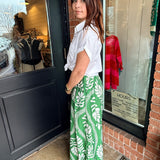 Taylor Tropical Print Pants