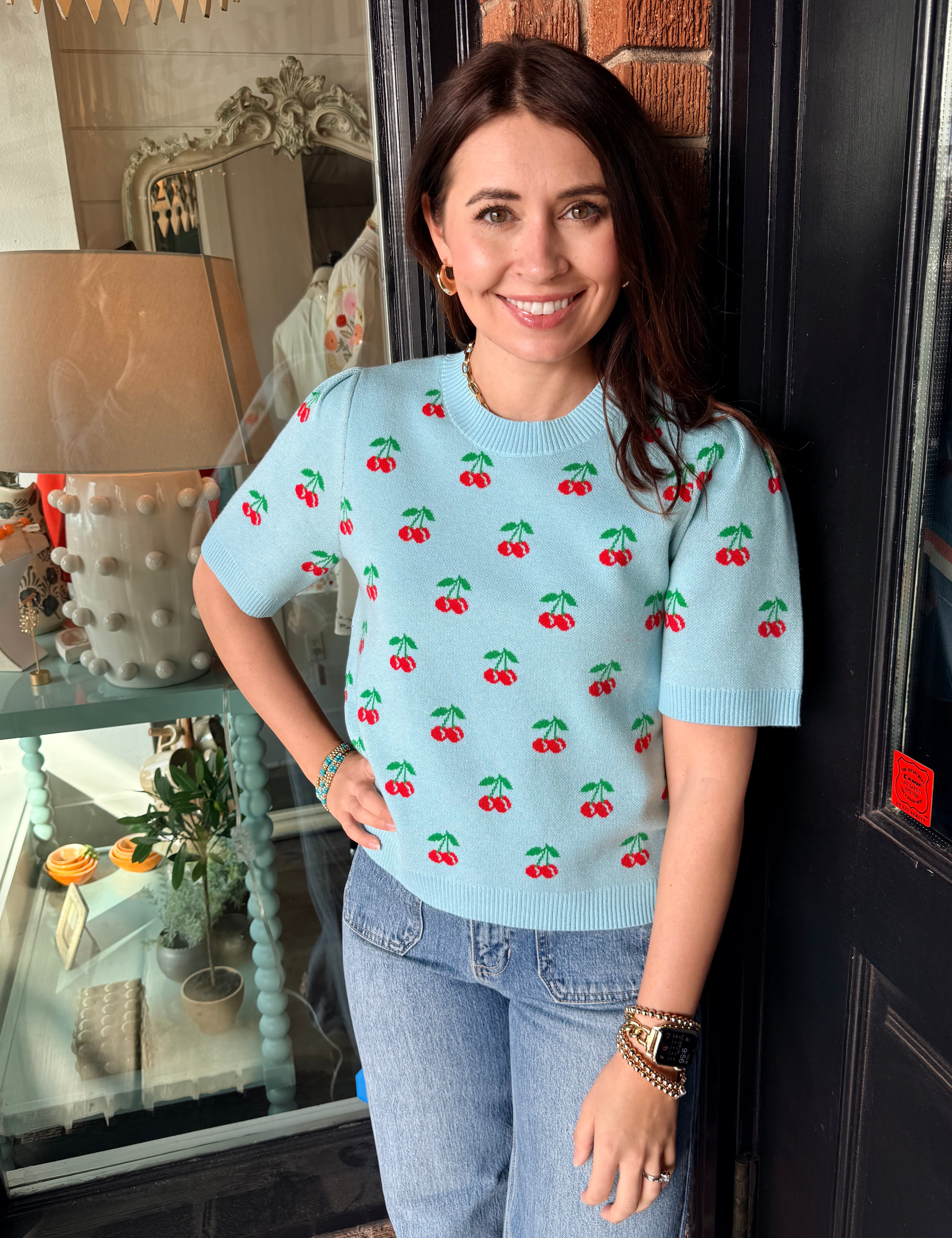 Cherryville Knit Top