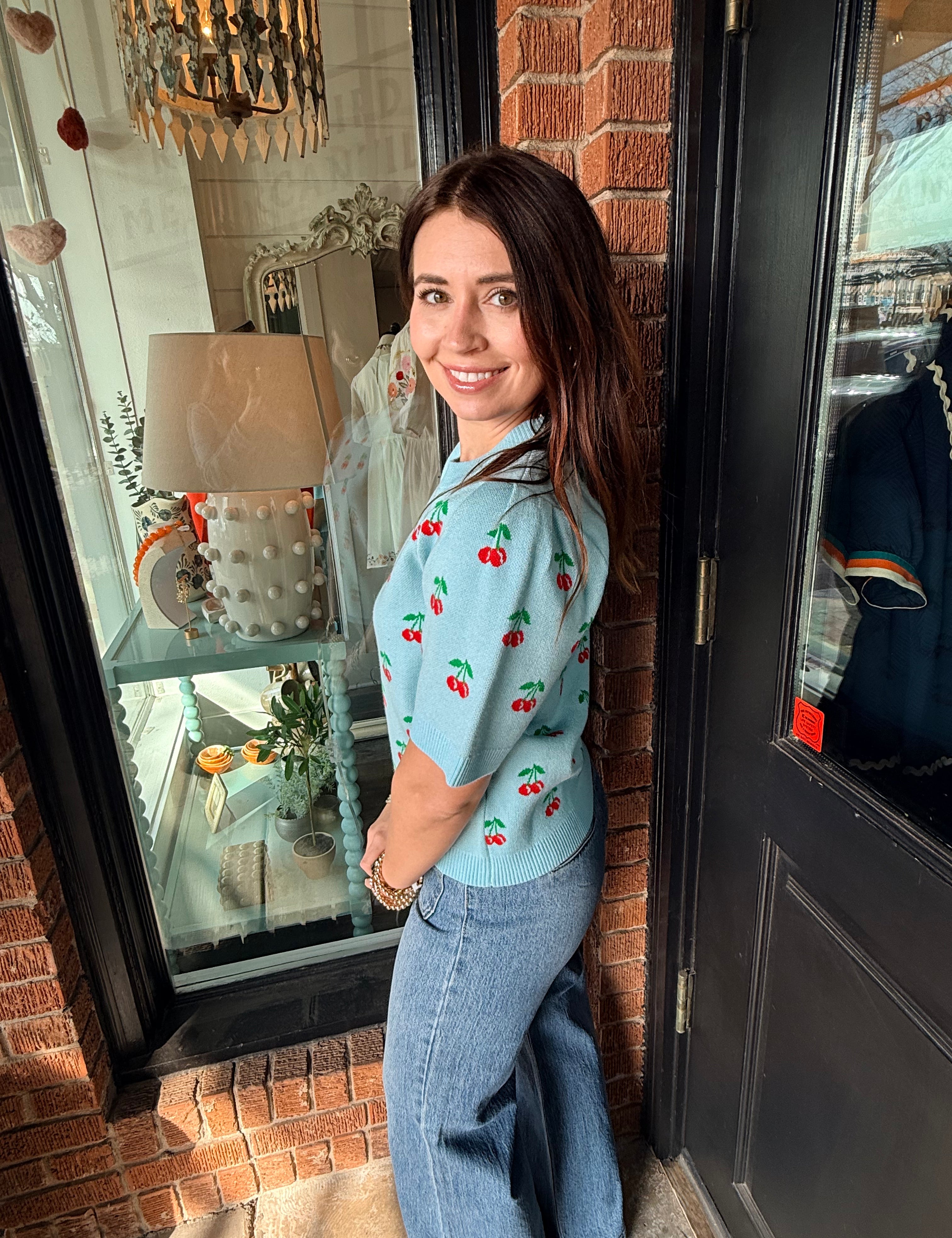 Cherryville Knit Top