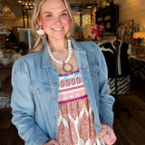 Eliza Paisley Maxi Dress