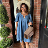 Jordan Washed Denim Dress