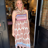 Eliza Paisley Maxi Dress