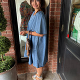 Jordan Washed Denim Dress