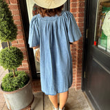 Jordan Washed Denim Dress