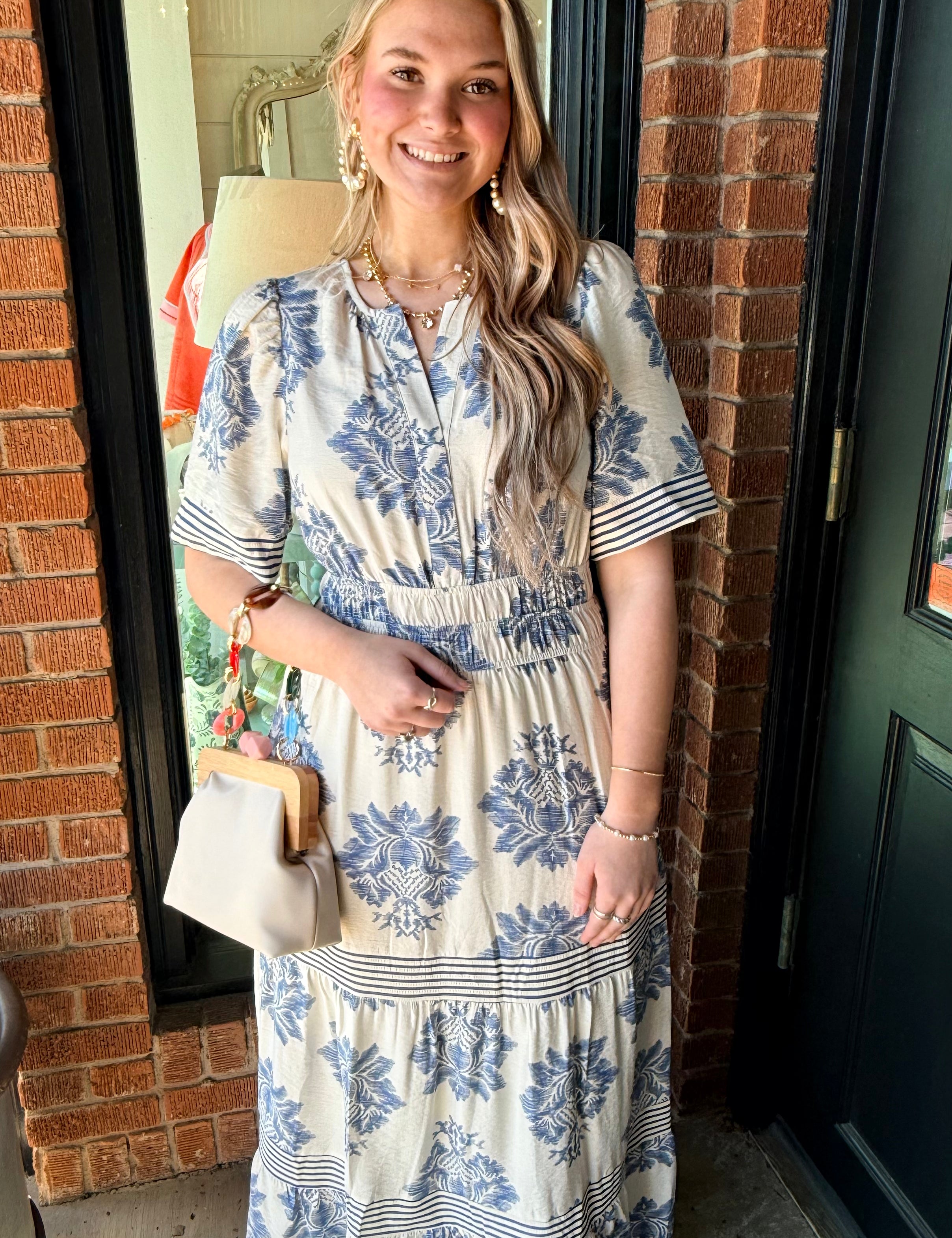 Caroline Tiered Maxi Dress