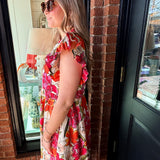 Diana Floral Midi Dress