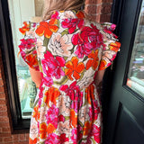 Diana Floral Midi Dress