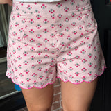 Kinsley Lower Bouquet Print Shorts