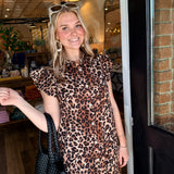 Andy Animal Print Midi Dress