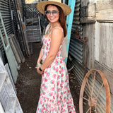 Betsy Blushed Berry Midi