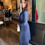 Gina Denim Wrap Dress