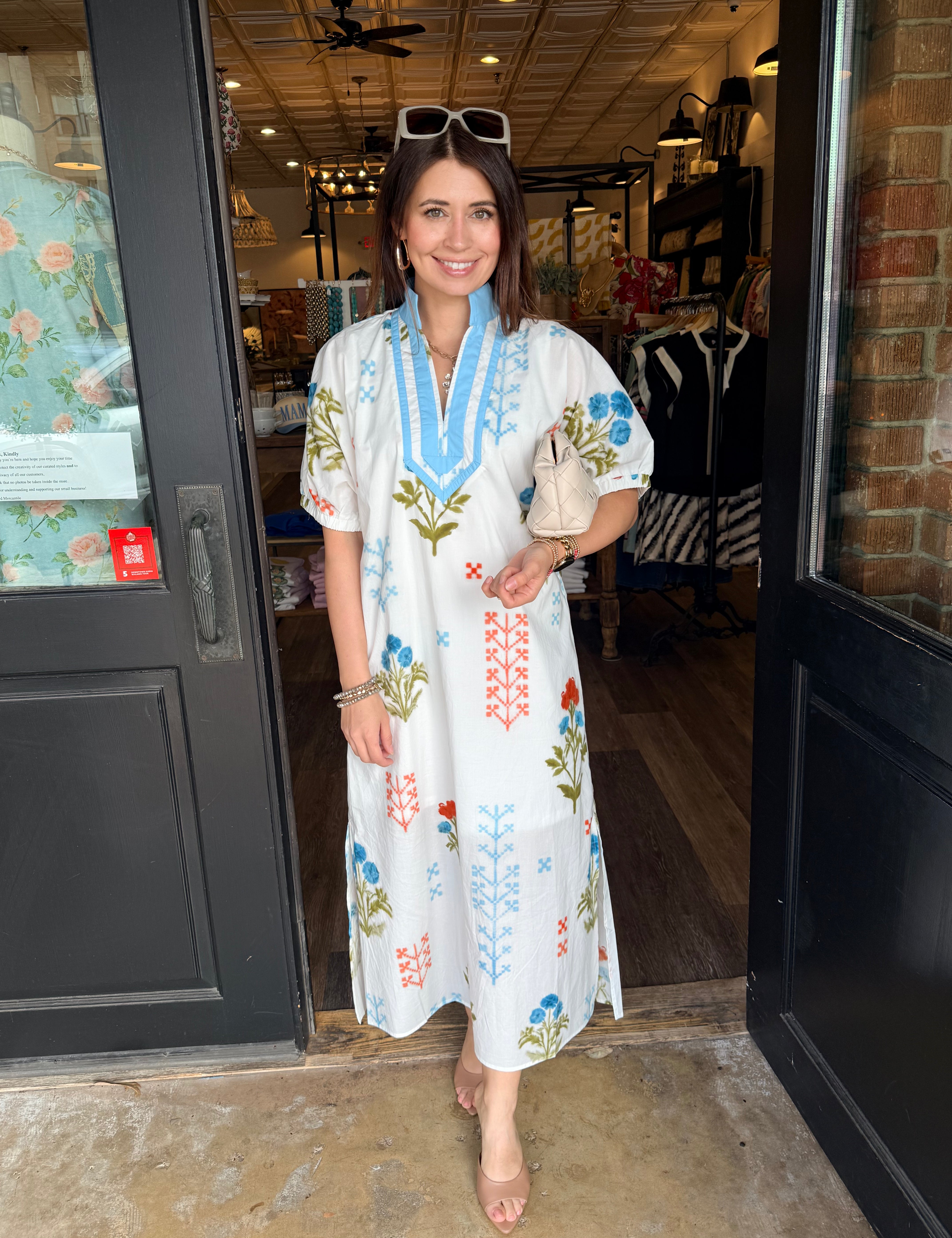 Janet Floral Midi Dress