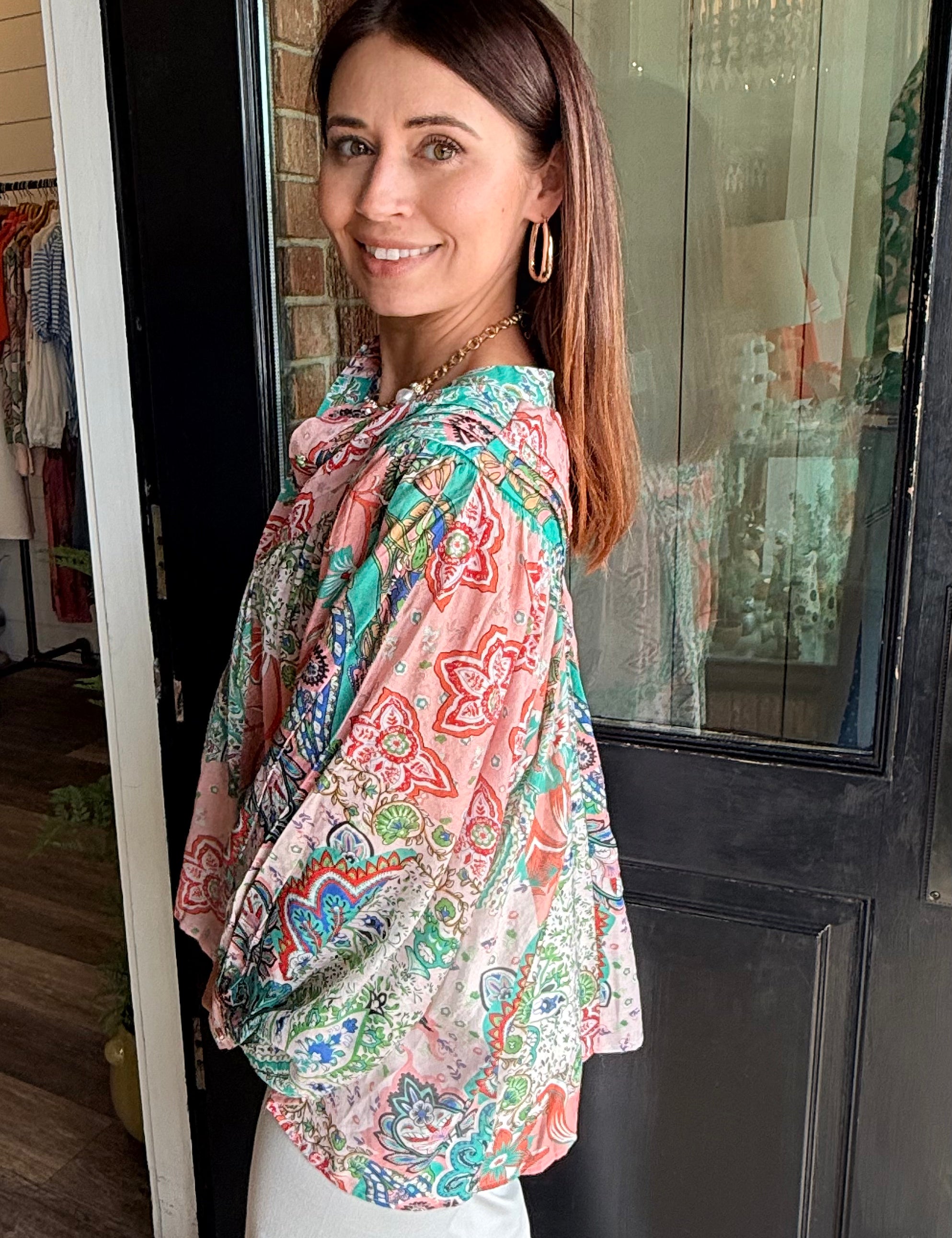 Anessa Apricot Blouse