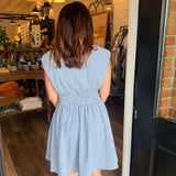 Nancy Gingham Mini Dress