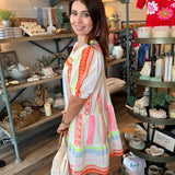 Andie Striped Puff Sleeve Dress