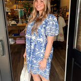 Stella Boho Babydoll Dress