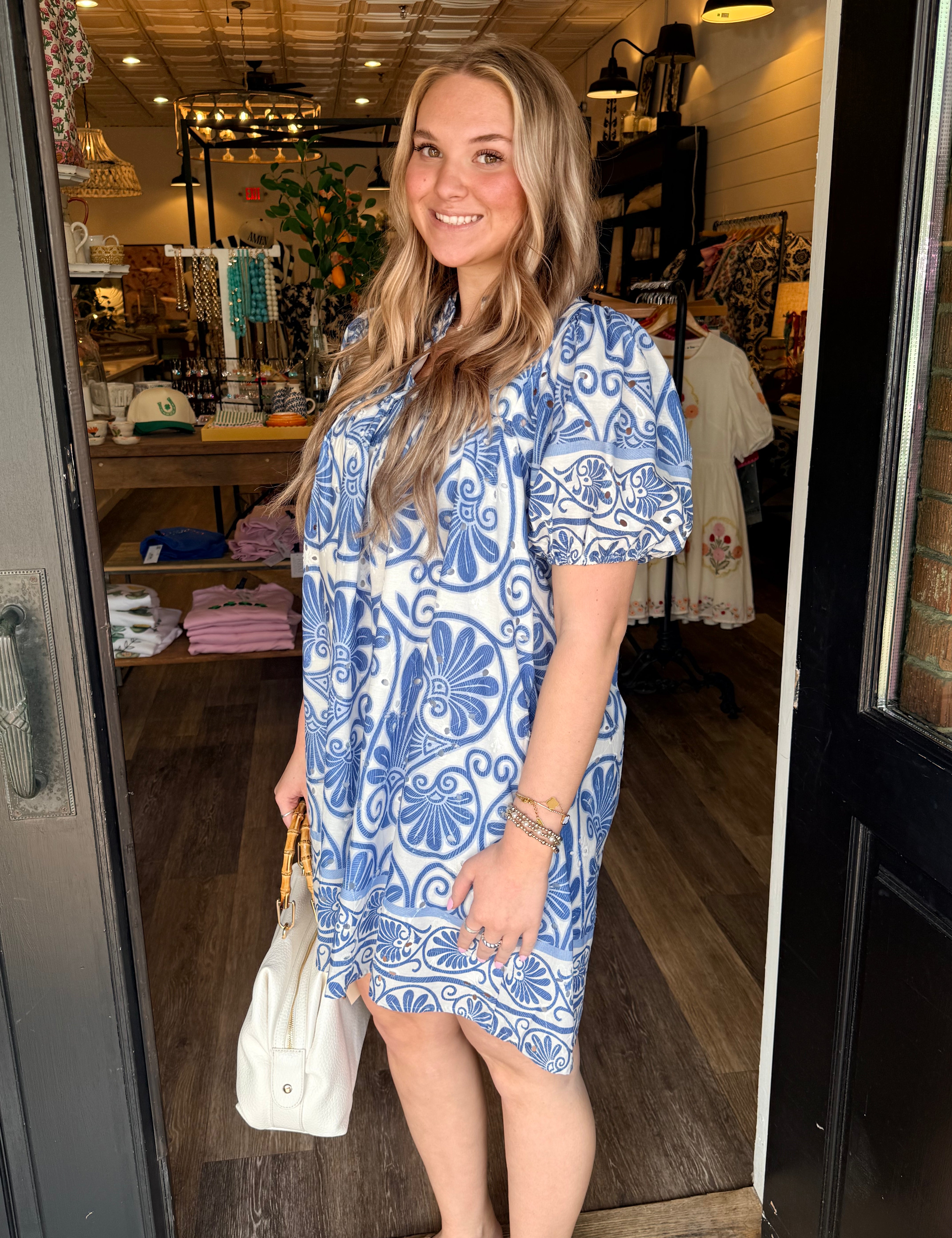 Stella Boho Babydoll Dress