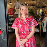 Georgia Floral Midi Dress