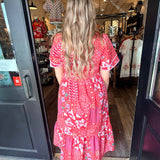 Georgia Floral Midi Dress