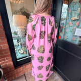 Palmer Palm Maxi Dress