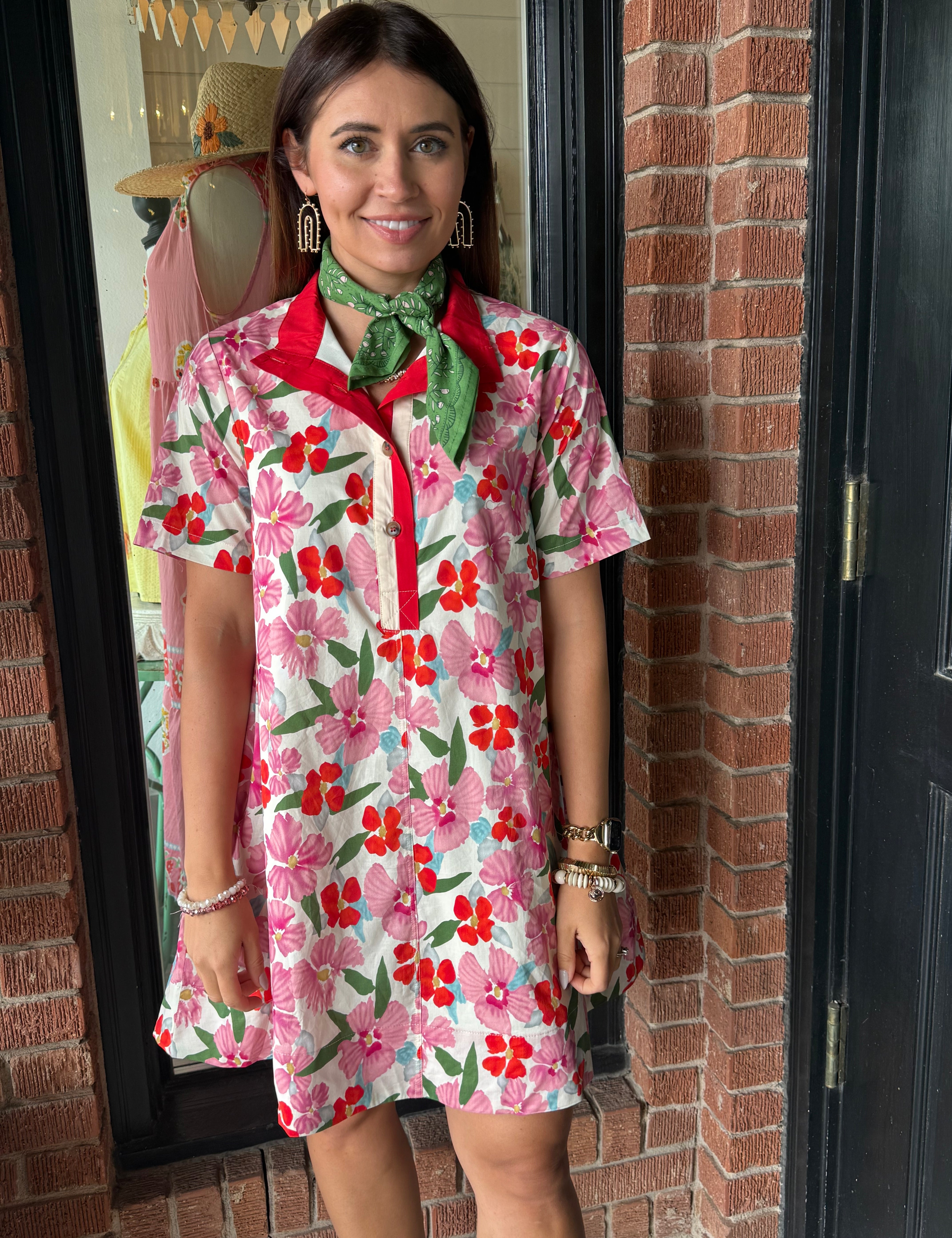 Stella Floral Shift Dress
