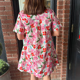 Stella Floral Shift Dress