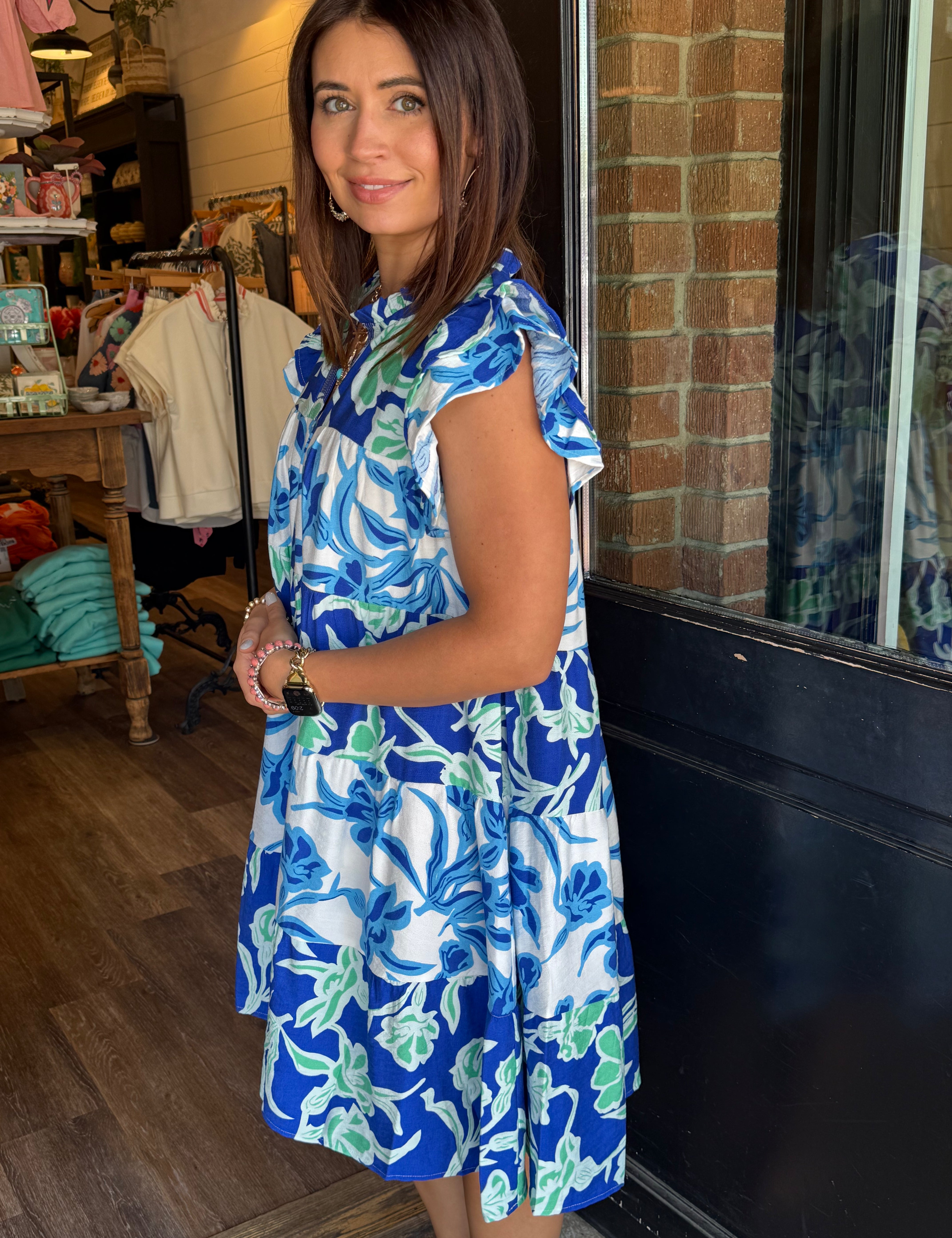 Alice Multi-Layered Floral Print Dress