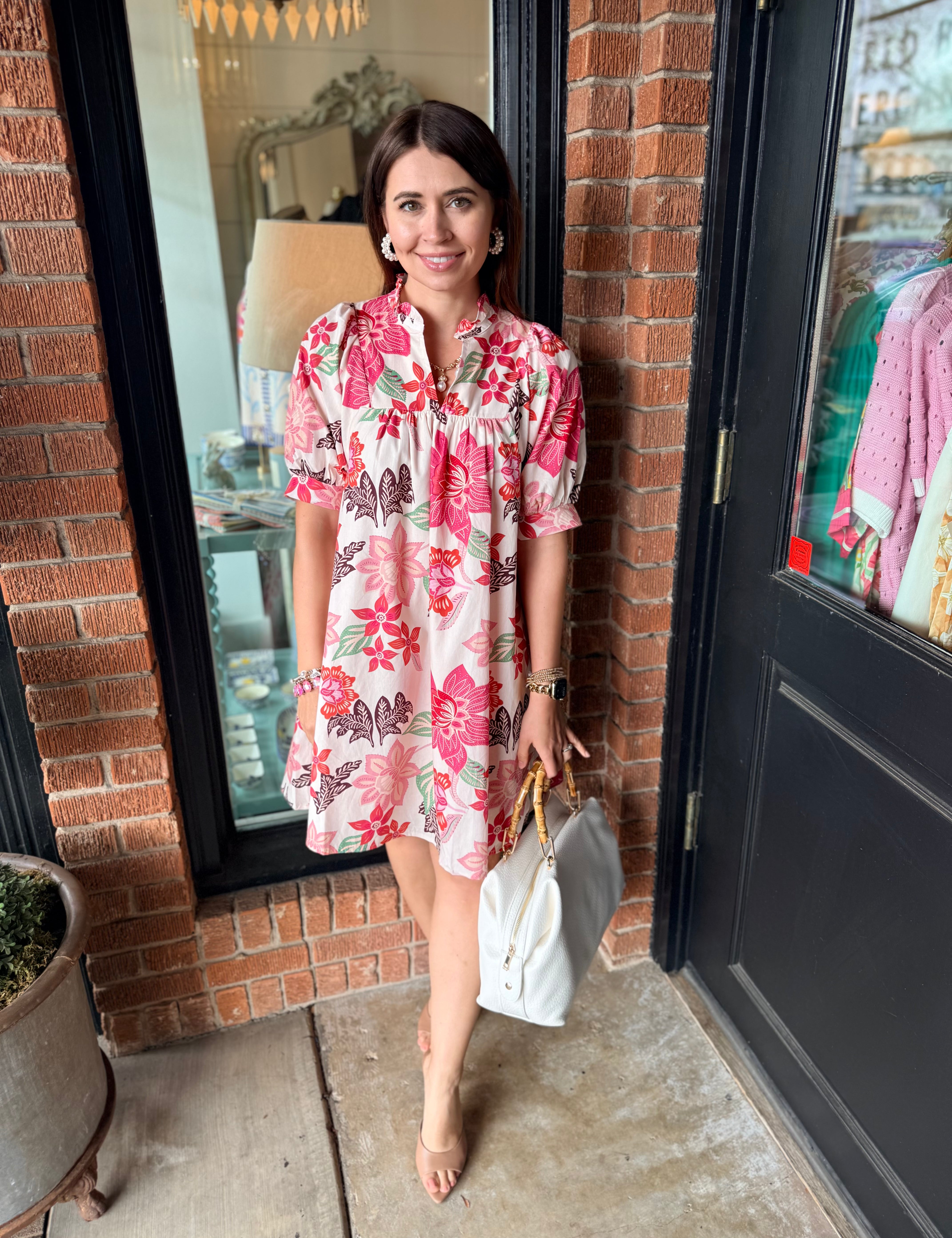 Avery Floral Mini Dress