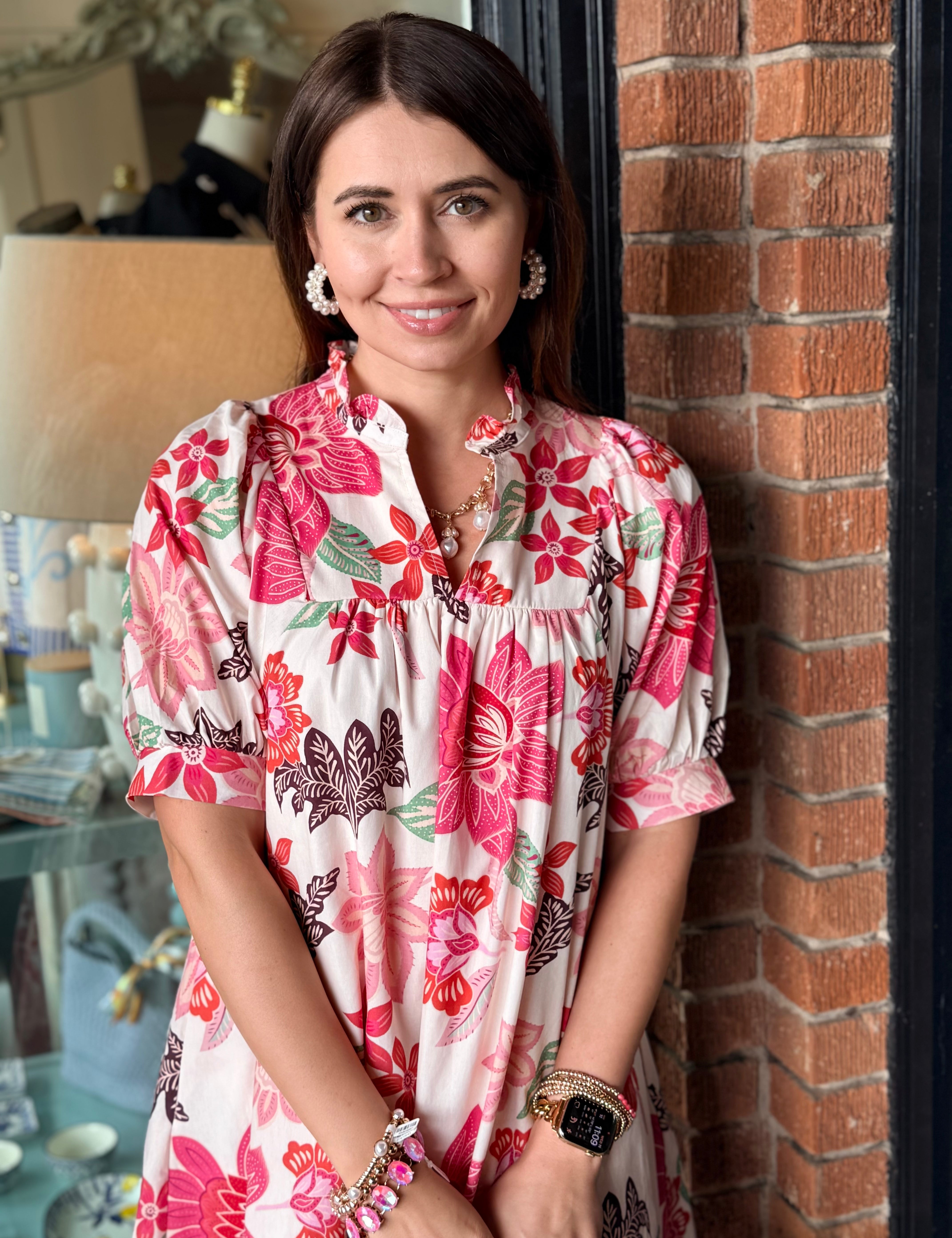 Avery Floral Mini Dress