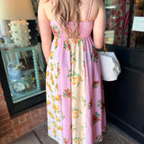 Glenda Citrus Midi  Dress