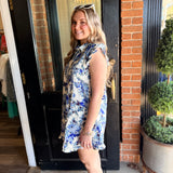 Emilia Ruffle Mini Dress