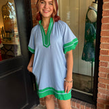 Rylee Contrast Mini Dress