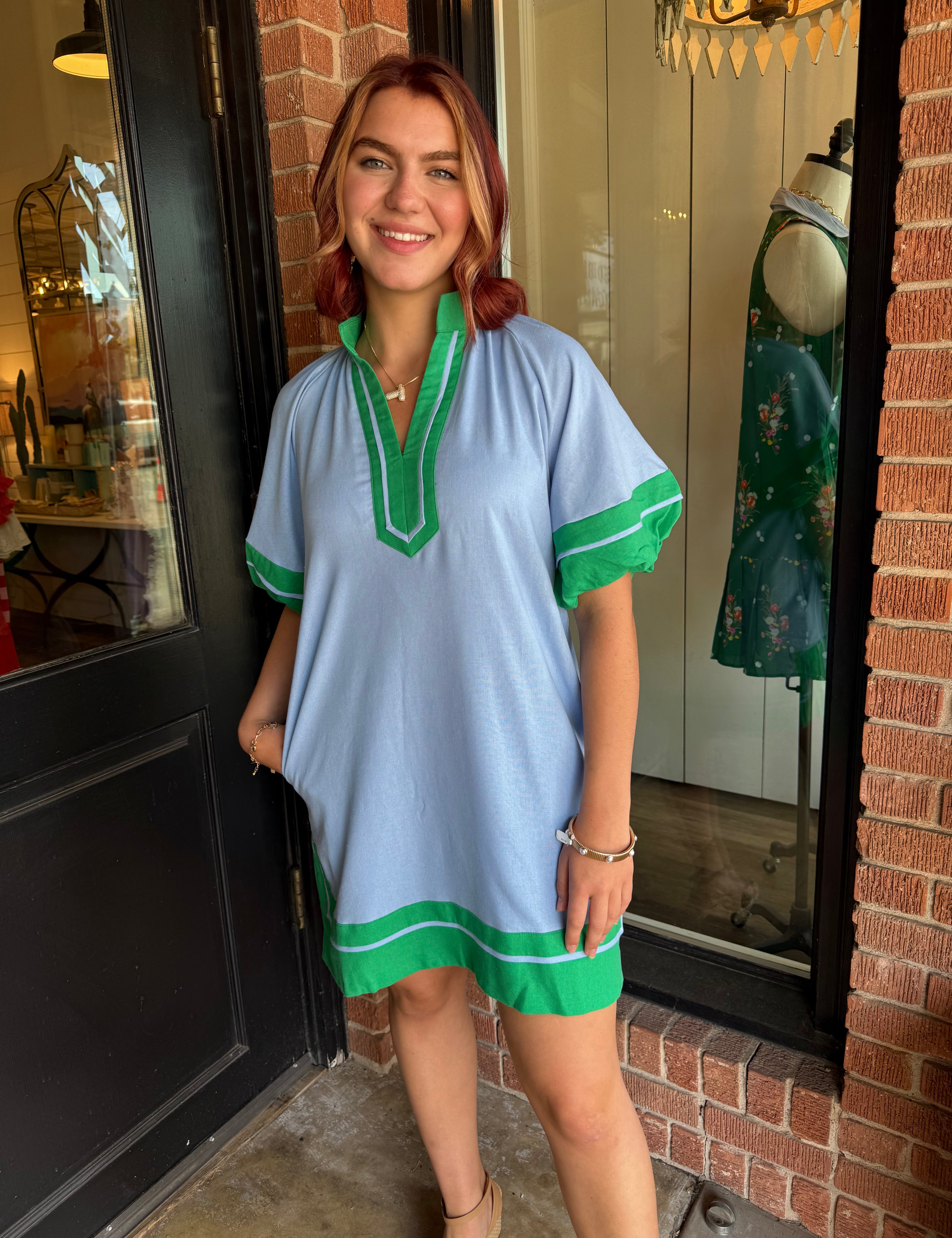 Rylee Contrast Mini Dress