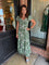 Emerson Leaf Print Midi Dress