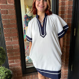 Rylee Contrast Mini Dress