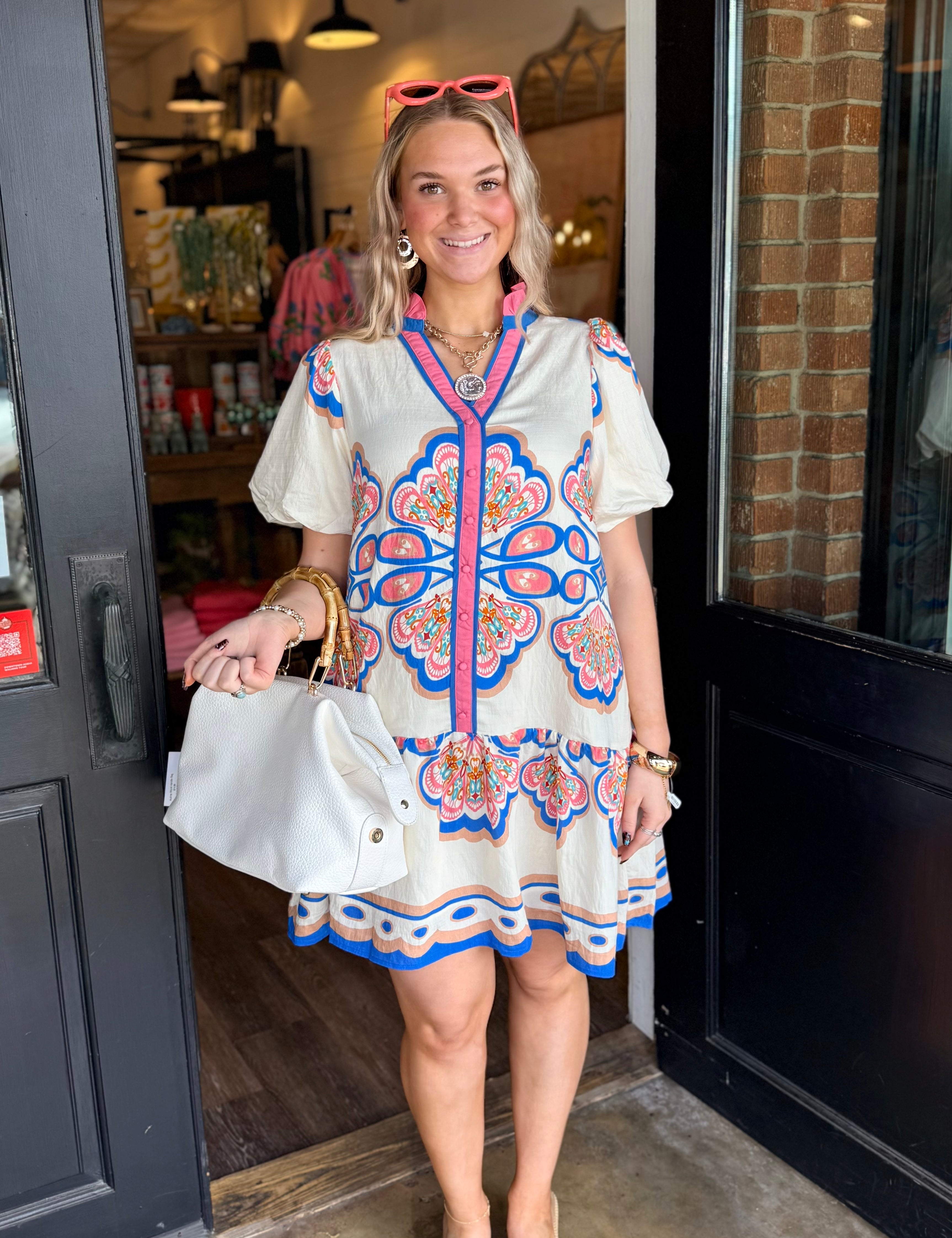 Jessica Boho Mini Dress