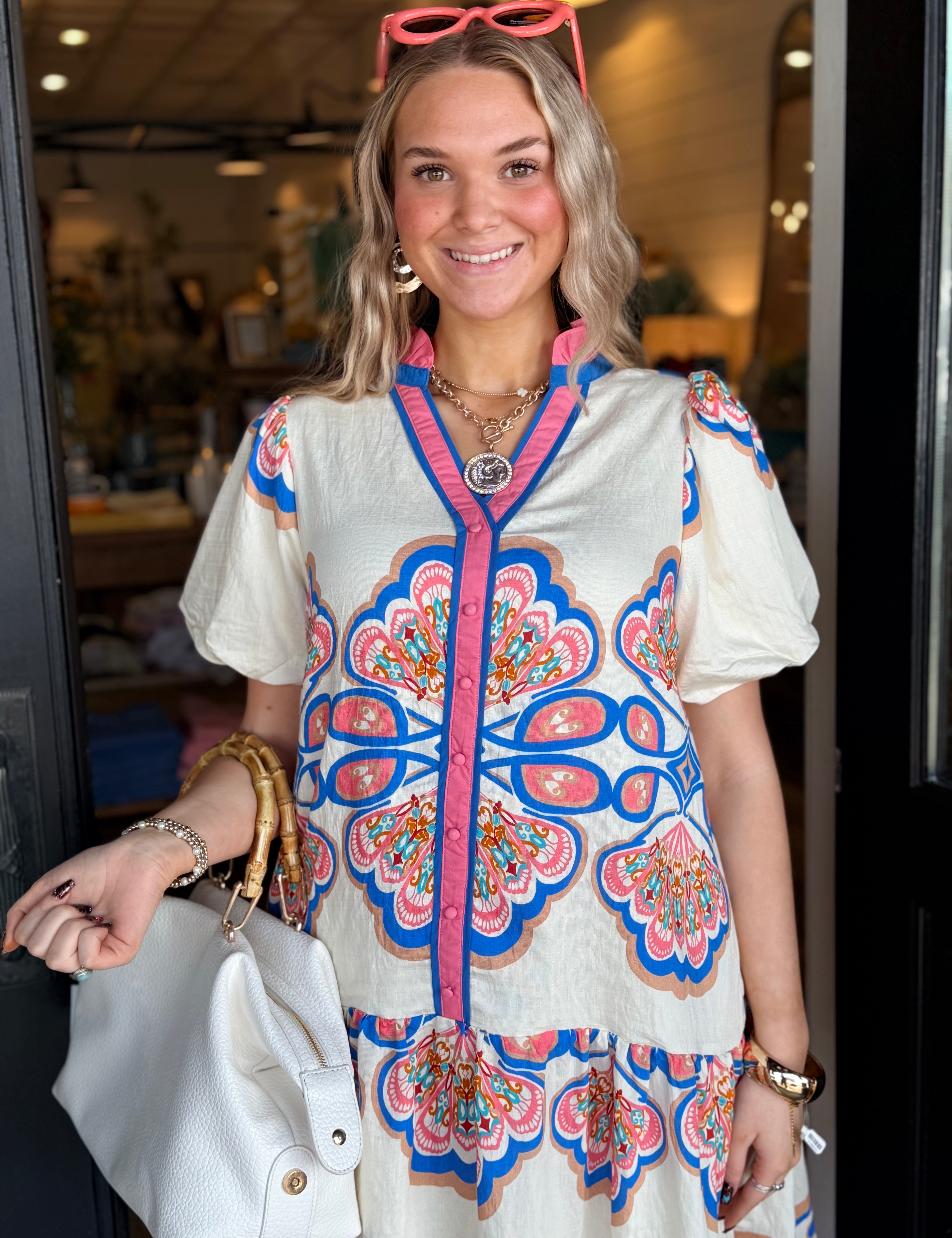 Jessica Boho Mini Dress