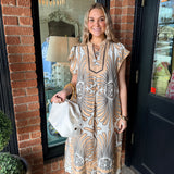 Kami Bold Print Midi Dress