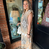 Kami Bold Print Midi Dress