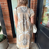 Kami Bold Print Midi Dress