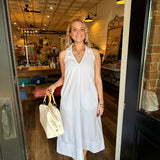 Claire Collared Maxi Dress