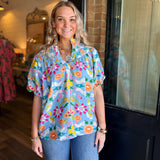 Natalia Floral Top