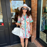 Abigail Floral Mini Dress