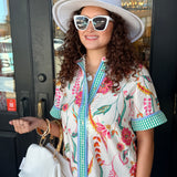 Abigail Floral Mini Dress