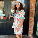 Abigail Floral Mini Dress