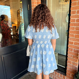 Jade Smocked Mini Dress