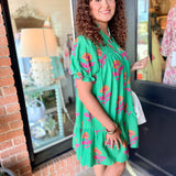 Sarah Green Babydoll Dress