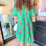 Sarah Green Babydoll Dress