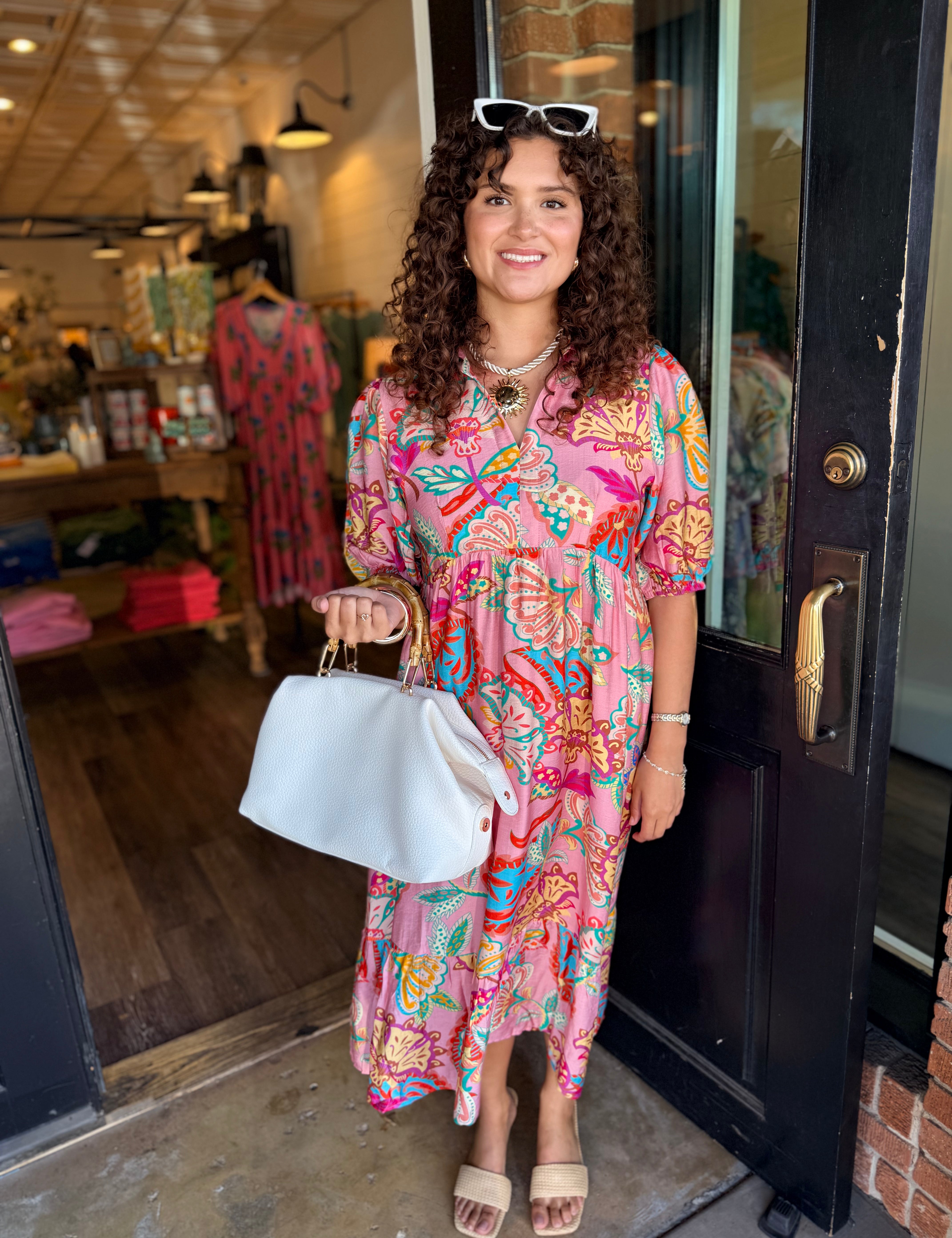 Raven Paisley Maxi Dress