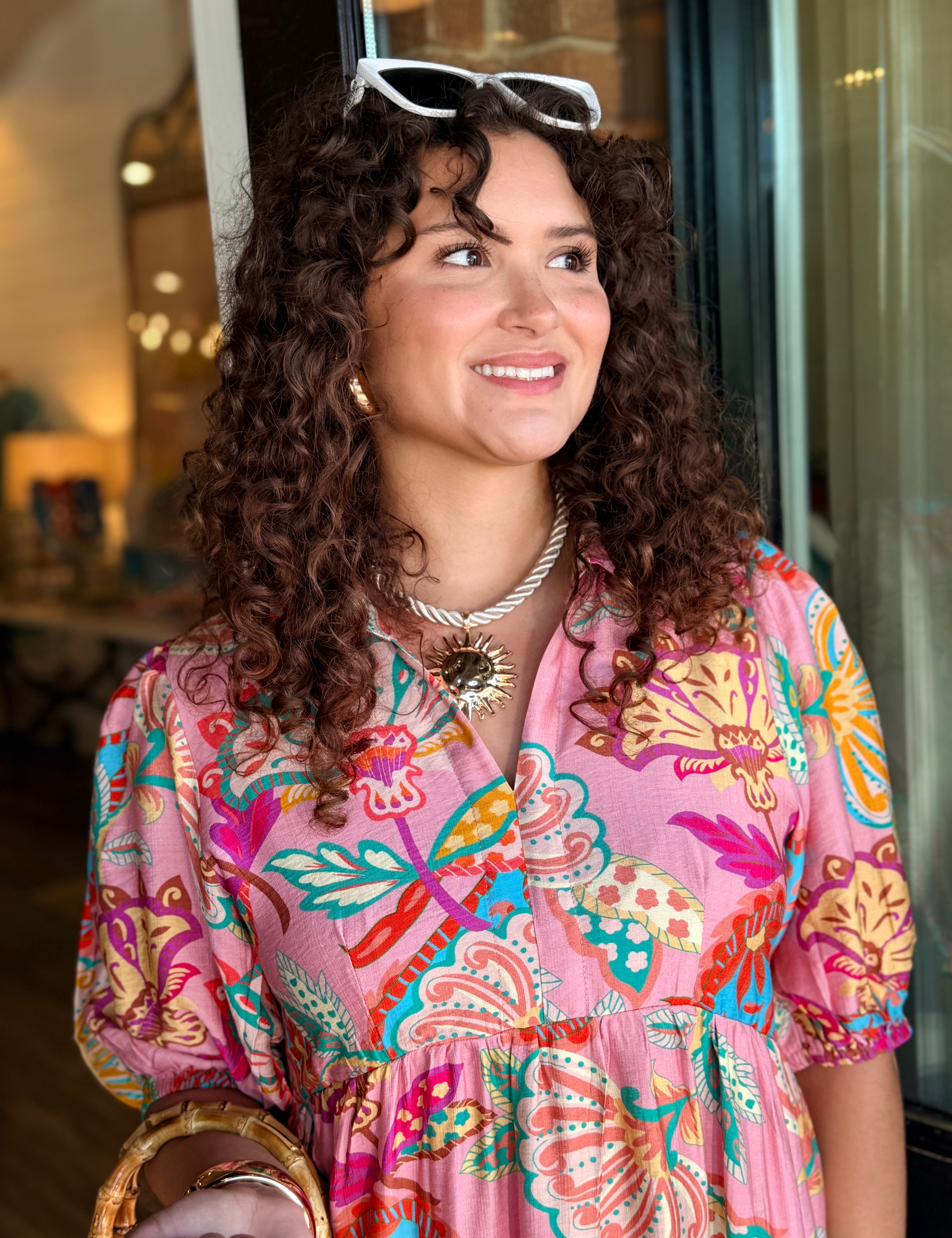 Raven Paisley Maxi Dress